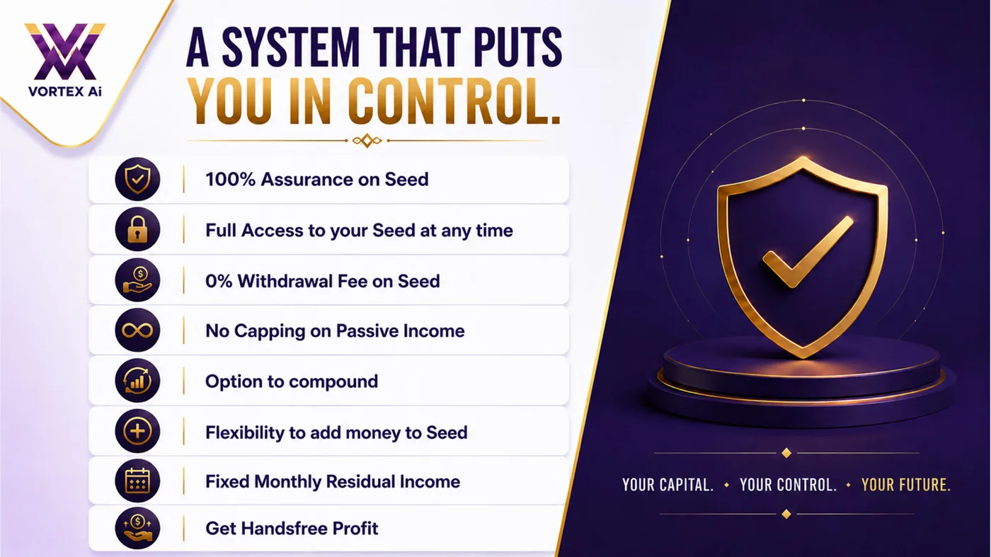 Vortex AI system control visual