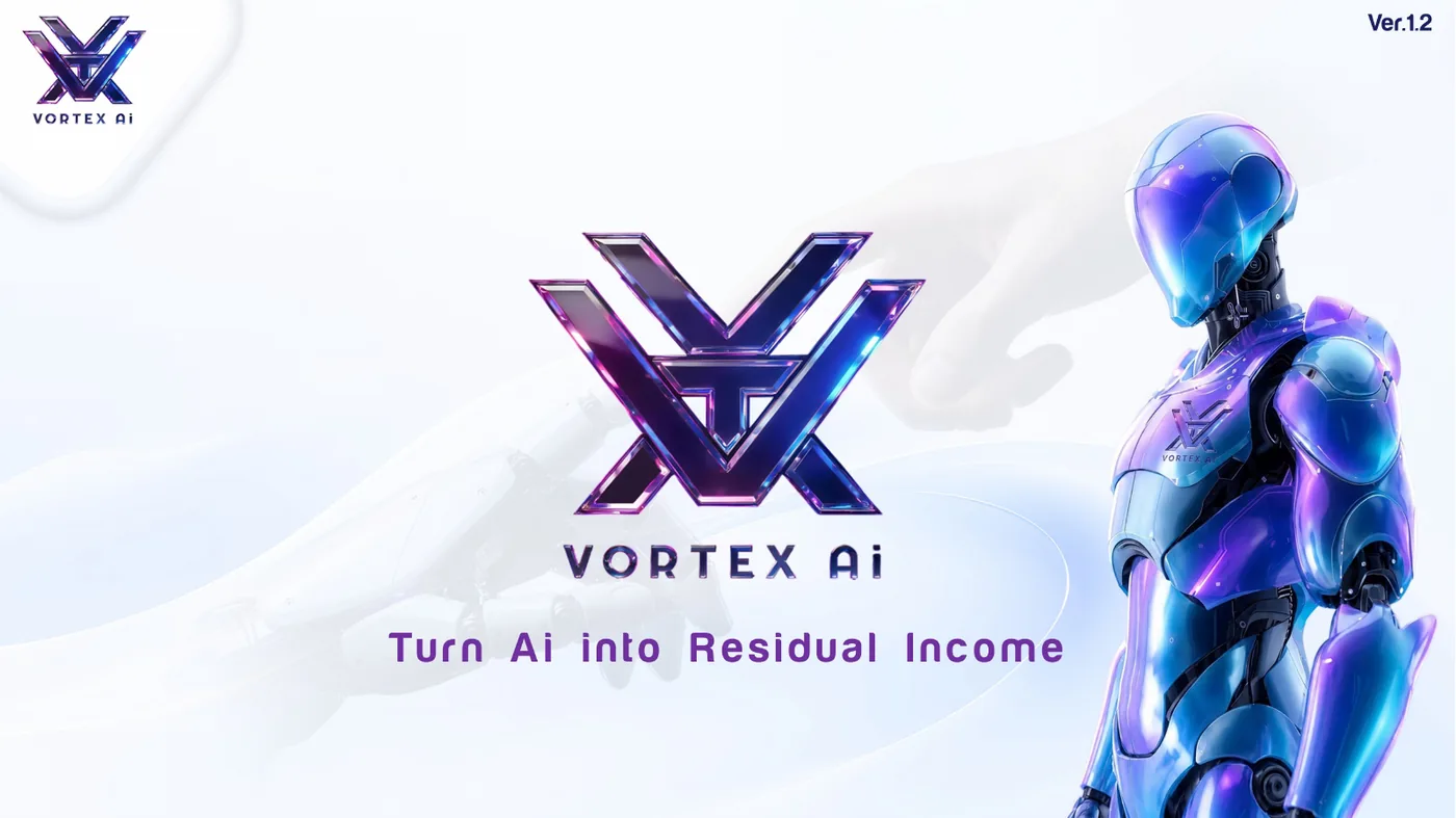 Vortex AI brand presentation cover
